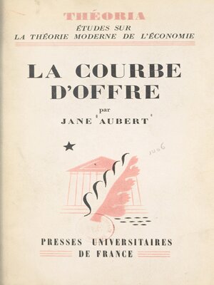 cover image of La courbe d'offre